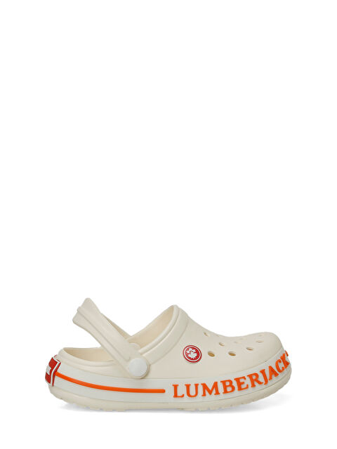 Lumberjack DEVON JR KIRIK BEYAZ Kız Çocuk Sabo  Terlik