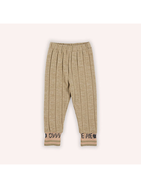 Panço Kız Çocuk Triko Bant Detaylı Tayt - S000297720-19928