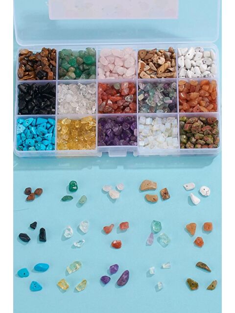 New Obsessions Dıy Takı Yapım Lüks Doğal Kırık Taş Boncuk Malzeme Seti - S000158590-37365