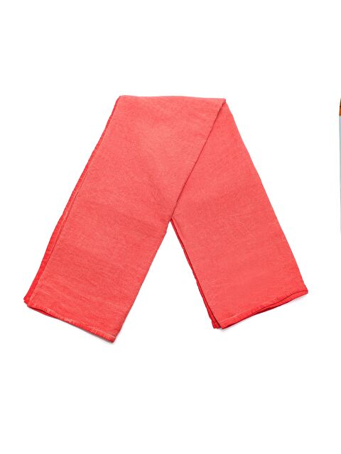 Missi Taşlanmış Mercan Denim Pamuk Masa Örtüsü - S000395826-19963