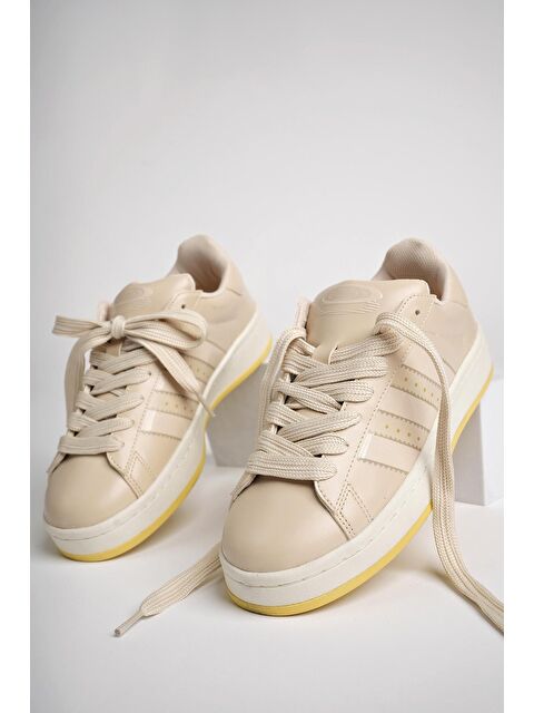 Muggo Kadın Ortopedik Günlük Bağcıklı Yürüyüş Koşu Sneaker Spor Ayakkabı - S000229149-19928