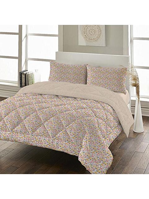 Evmila Çift Kişilik 200x220 Cm Welsoft Çift Taraflı Silikon Yorgan Ve Uyku Seti - S000114665-23173