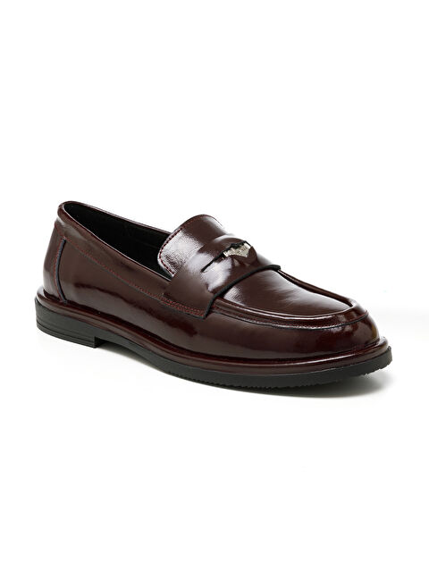 John May Kadın Oxford ( Klasik) RC-25Y-001-R40220 582-Bordo Rugan - S000510206-19951