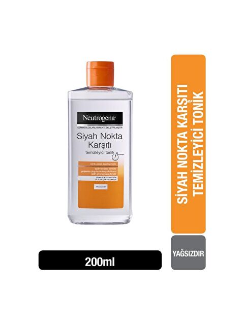 Neutrogena Visibly Clear Siyah Nokta Karşıtı Temizleyici Tonik 200 Ml