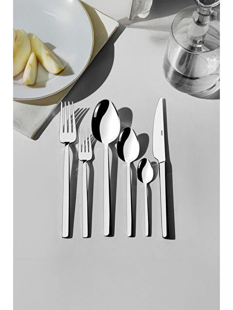 Nehir Dalyan Sade 6 Kişilik 36 Parça Kutulu Çatal Kaşık Bıçak Takımı - S000505744-18105