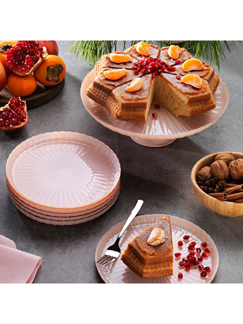 SCHAFER Spark Pasta Seti 7 Parça-Pembe - S000505755-20024