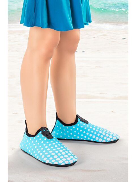 Kiko Kids Point Havuz Plaj Kız Çocuk Deniz Ayakkabısı 7514 - S000154998-37467