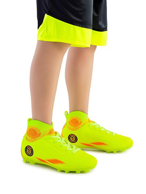 Kiko Kids Tusa FKP Boğazlı Krampon Çim Saha Erkek Çocuk Futbol Ayakkabı - S000131188-20072
