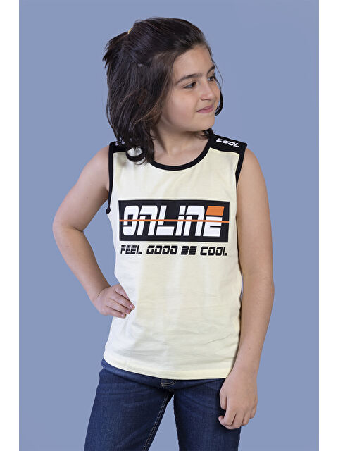 Toontoykids Erkek Çocuk Omuz Kısmı Online Baskılı Atlet - S000255467-20072