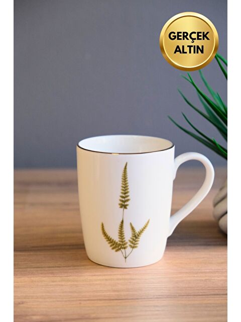 TABAK EVİ Porselen Natura Marinum Kulplu Mug Kupa 9cm 220ml Tekli - S000485691-23173