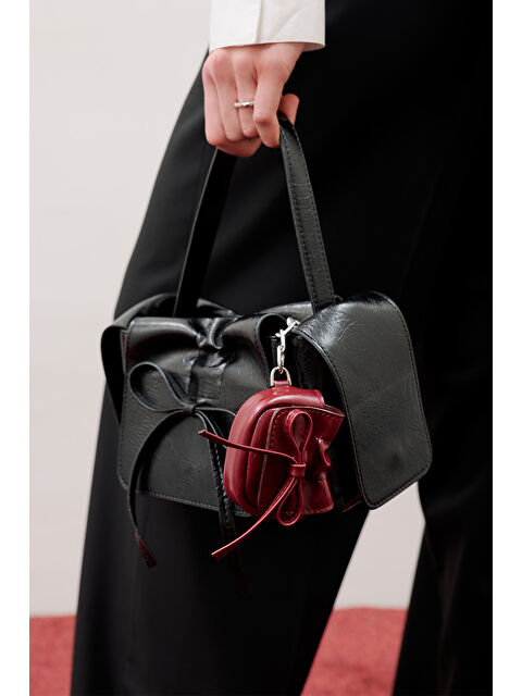 Manuka Lola Mini Cüzdan Bordo - S000506251-19951