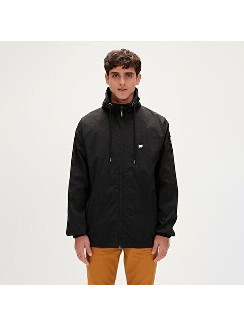 Bad Bear Linea Windbreaker Erkek Siyah Ceket - S000522342-19351