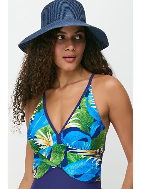 C&City V Yaka Mayo 7765 Lacivert - S000216974-21164