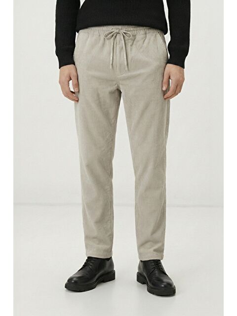 Sabri Özel Giotelli Kemik Dokuma Kumaş Normal Bel Standart Boy Erkek Pantolon - S000525640-16277