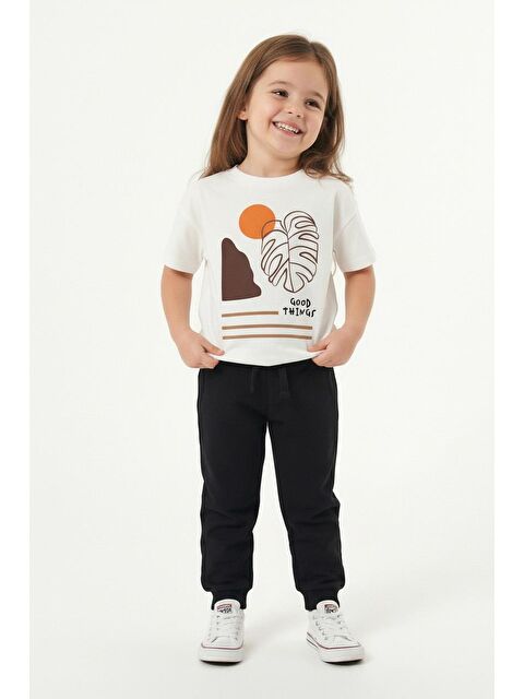 Miababy Good Things Baskılı Tişört - S000513078-19413