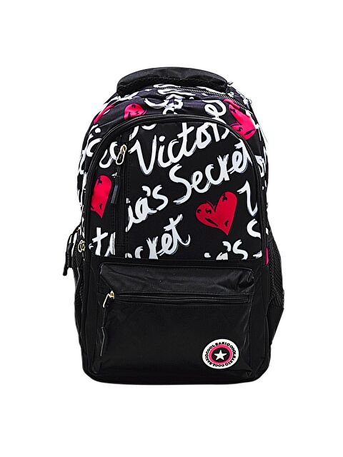 Sazio Pop Cool Sidley 4 Bölmeli Okul Sırt Çantası Siyah (161955) - S000378084-19351