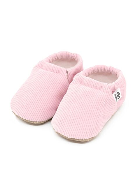 Ella Bonna Kadife Bebek Patiği Fitilli, Kaydırmaz Taban, Kreş Ayakkabısı Patik - S000261153-20024