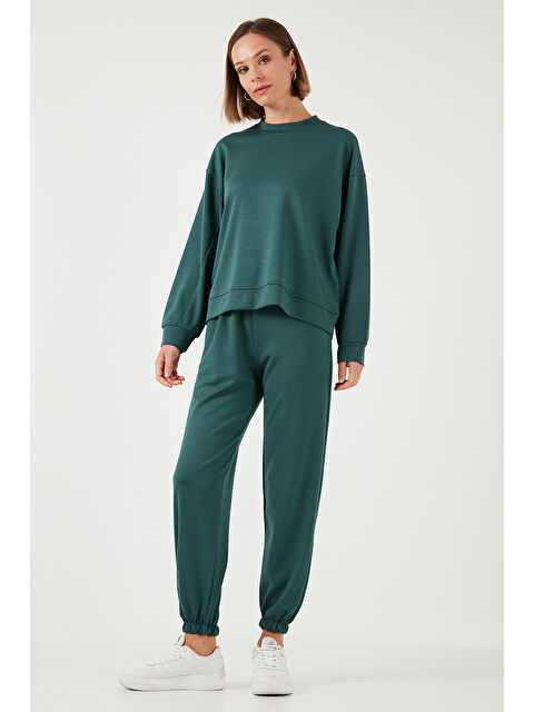 Lela Streç Regular Fit Kumaş Kadın Eşofman Altı 5865798O - S000260076-17703