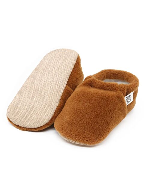 Ella Bonna Polar Bebek Pandufu Ev Patiği, Kaydırmaz Taban, Organik Pamuk Astar Kreş Ayakkabısı - S000268420-14955