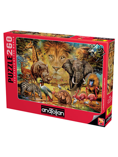 Anatolian Puzzle 260 Parça Hayvan Krallığı 3342 - S000287477-10231