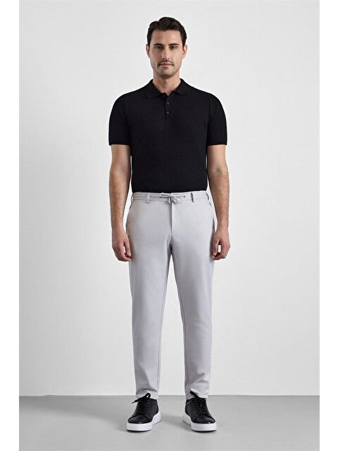Süvari Taş Slim Düz Jogger Pantolon