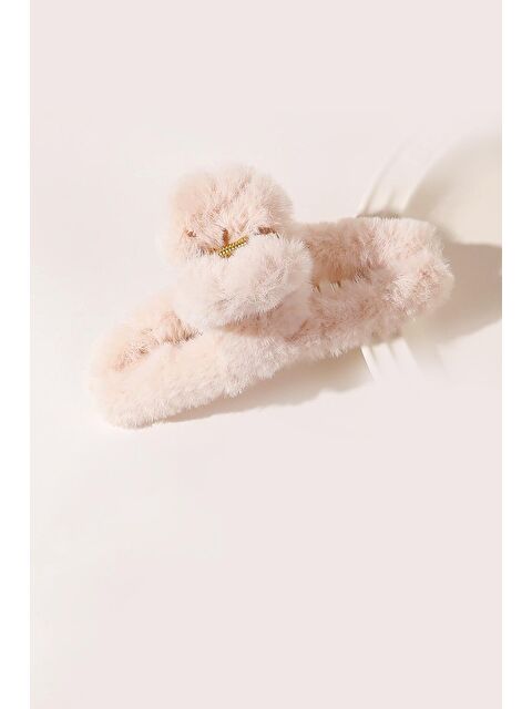 New Obsessions Kürklü Soft Peluş Büyük Mandal Toka - S000123524-14955