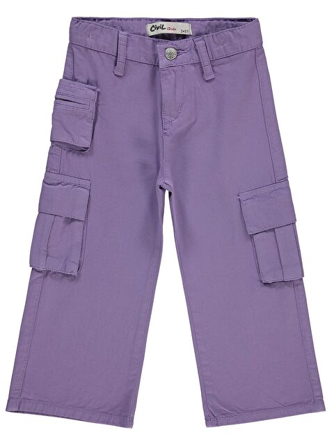Civil Girls Kız Çocuk Pantolon 2-5 Yaş Açık Mor - S000199245-20042