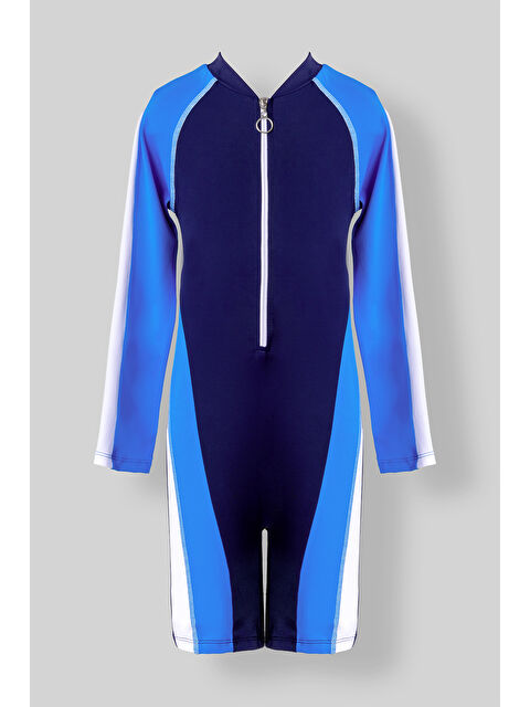 Neopy UV Korumalı Uzun Kollu Çocuk Tulum 5276 Koyu Lacivert01