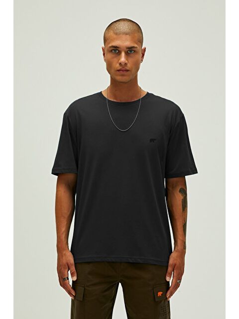 Bad Bear Routıne Siyah Basic Erkek Tişört