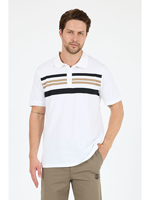 Rodi Erkek Polo Yaka Kısa Kollu Tişört – %95 Pamuk %5 Elastan – Esnek, ve Rahat Erkek Tişört 0035 - S000404918-20063