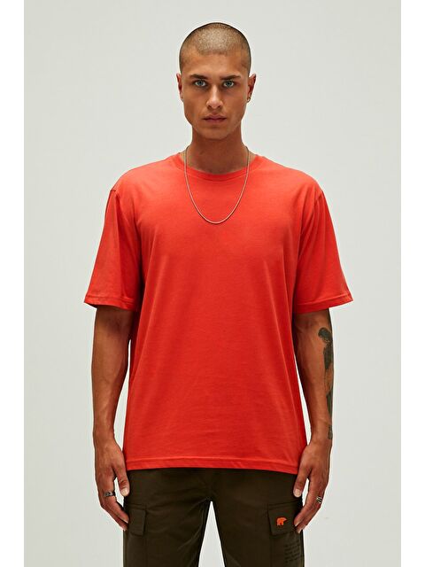 Bad Bear Routıne Kırmızı Basic Erkek Tişört