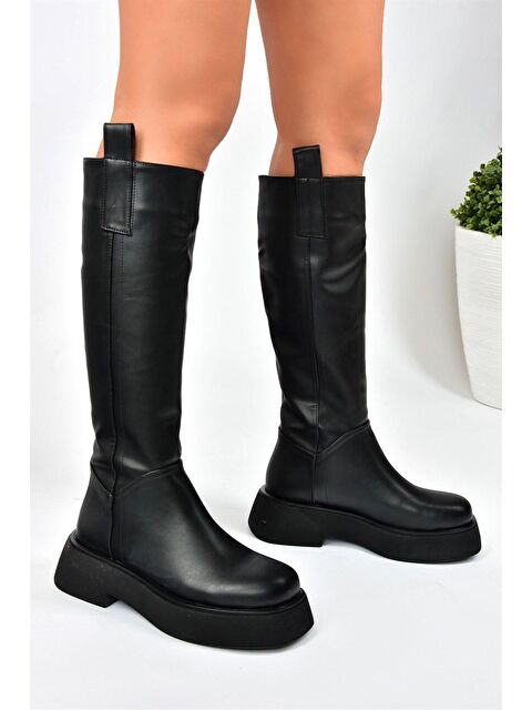 Fox Shoes L6101304 Siyah Kadın Çizme - S000056033-19351