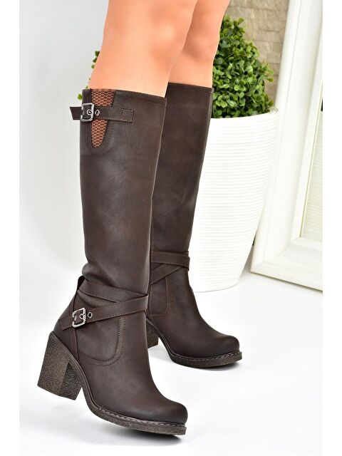 Fox Shoes C674250109 Kahverengi Kadın Çizme - S000056140-19413