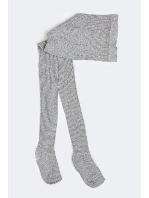 Katia And Bony Dream Çocuk Külotlu Çorap Gri Melanj - S000130892-20600