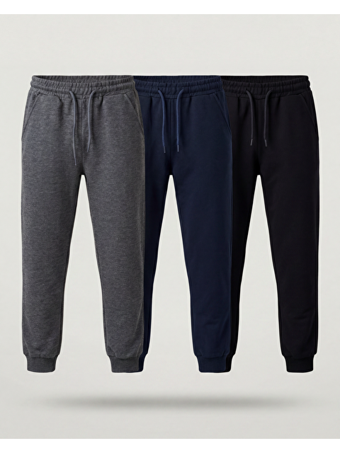 Mışıl Kids Basic Erkek Çocuk 3'Lü Eşofman Altı