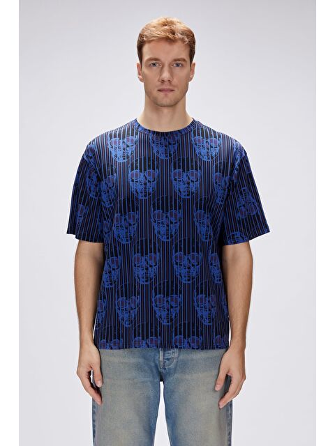 Bad Bear Breet Siyah Erkek Oversize Tişört