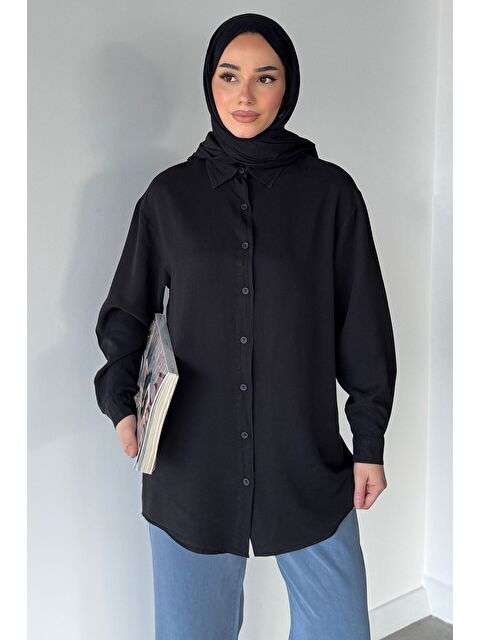 Julude Tesettür Kumaş Gömlek Tunik