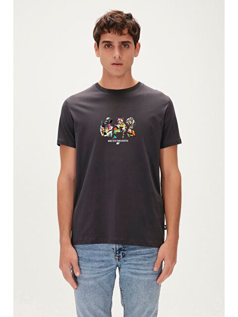 Bad Bear To Fıt Asfalt Erkek Baskılı Tişört