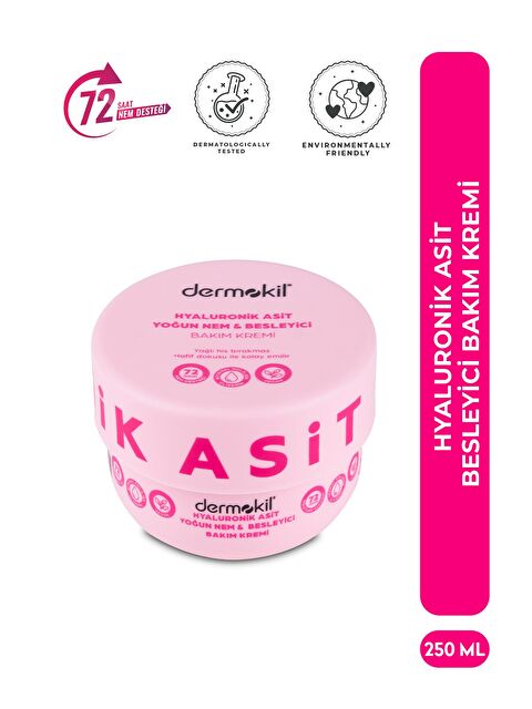 Dermokil Hyaluronik Asit Yoğun Nem ve Besleyici Bakım Kremi 250 ml - S000505800-18