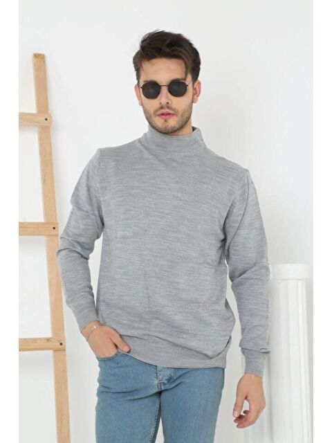 Jane's Erkek Yarım Boğaz Triko Kazak