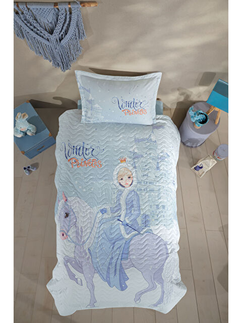 Clasy %100 Pamuk Tek Kişilik Dört Mevsim Set Winter Princess - S000484835-20049