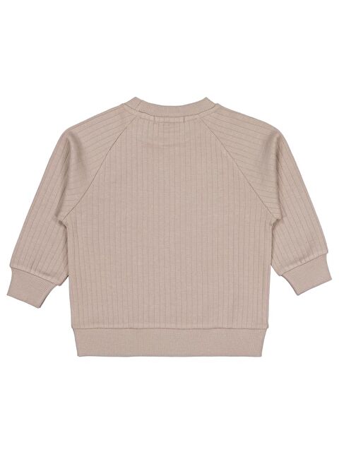 Civil Boys Süs Düğmeli 2-5 Yaş Sweatshirt - Bej 2-3 Yaş - S000483310-26429
