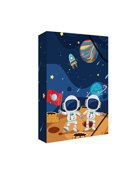 Noki Kutu Klasör Lastikli Desenli (3201DL) - S000505802-21164