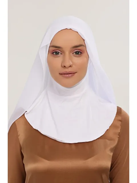 Altobeh Hazır Pratik Lüks Boyunluklu Boneli Şifon Şal - S000375345-20063