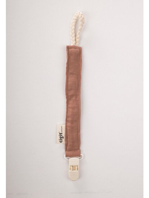 CİGİT Bebek Pamuk Emzik Tutmacı 23 Cm Açık Kahve - S000263730-20063
