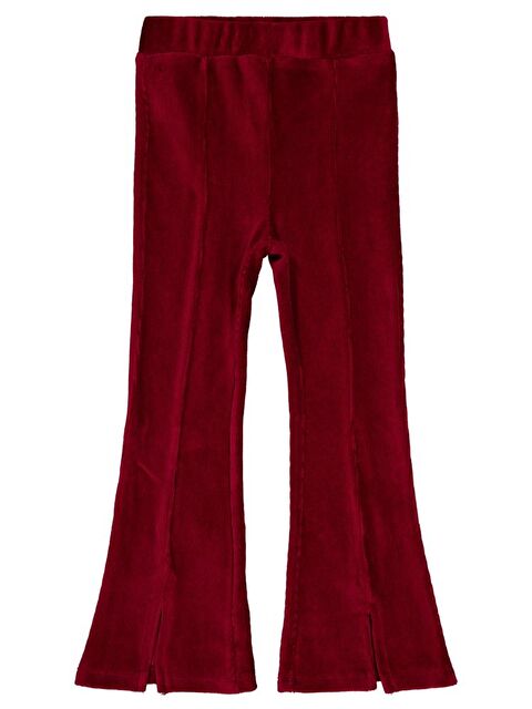 Civil Girls Yırtmaçlı 10-13 Yaş Tayt - Bordo 12-13 Yaş - S000484437-19951