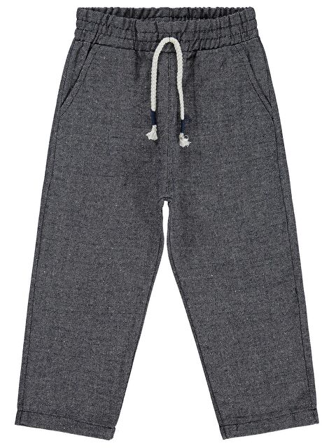 Civil Boys Köpekbalığı Armalı 2-5 Yaş Pantolon - Lacivert 4-5 Yaş - S000526724-21164