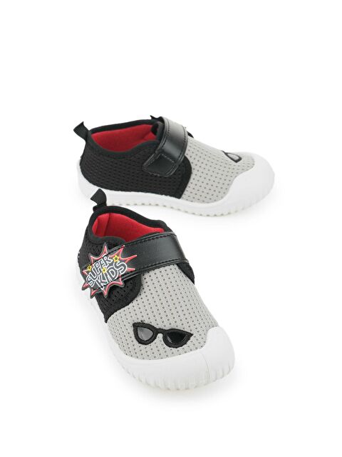 Gezer Yazlık Keten Erkek Çocuk Ayarlanabilir Ayakkabı - S000180915-20600