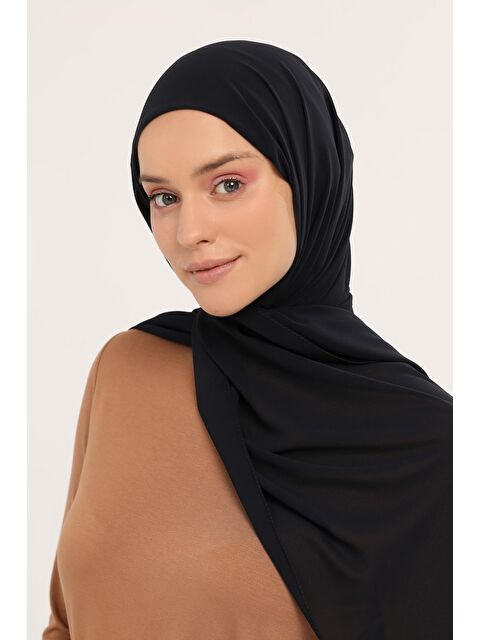 Altobeh Hazır Pratik Lüks Geçmeli Lastikli Boneli Şifon Şal - S000375346-21164
