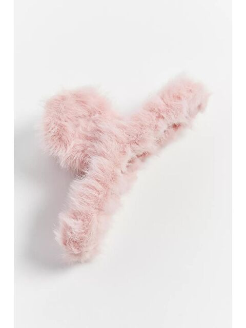 New Obsessions Kürklü Soft Peluş Büyük Mandal Toka - S000123524-18686